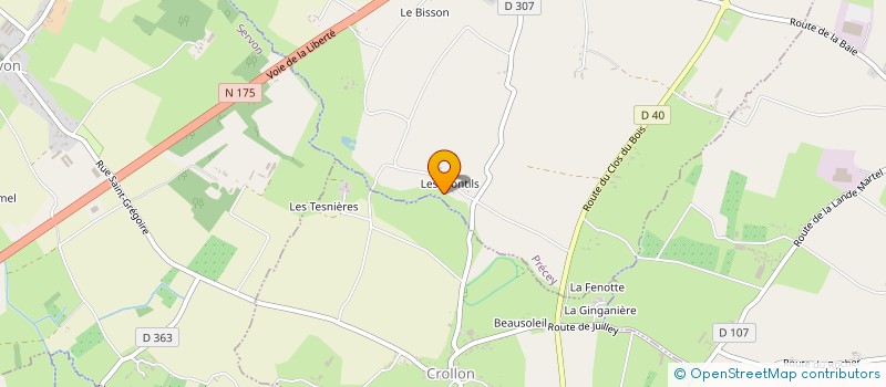 localisation de l'entreprise MONSIEUR DAVID DRURY  PRECEY