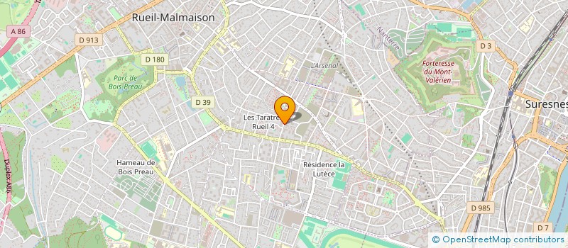localisation de l'entreprise MONSIEUR DAVID DU COLOMBIER à RUEIL-MALMAISON