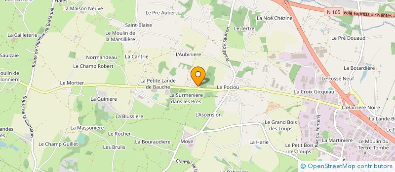localisation de l'entreprise MONSIEUR DAVID DUAULT à COUERON