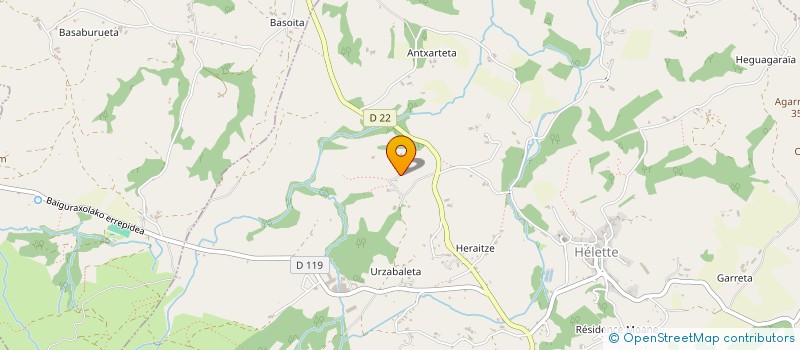 localisation de l'entreprise MONSIEUR DAVID DUBLANC  HELETTE