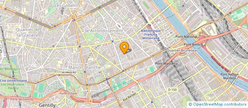 localisation de l'entreprise MONSIEUR DAVID DUBOIS  PARIS