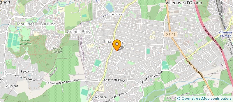 localisation de l'entreprise MONSIEUR DAVID DUBOS  VILLENAVE-D'ORNON