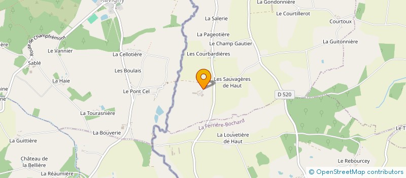localisation de l'entreprise MONSIEUR DAVID DUBOUST à SAINT-DENIS-SUR-SARTHON