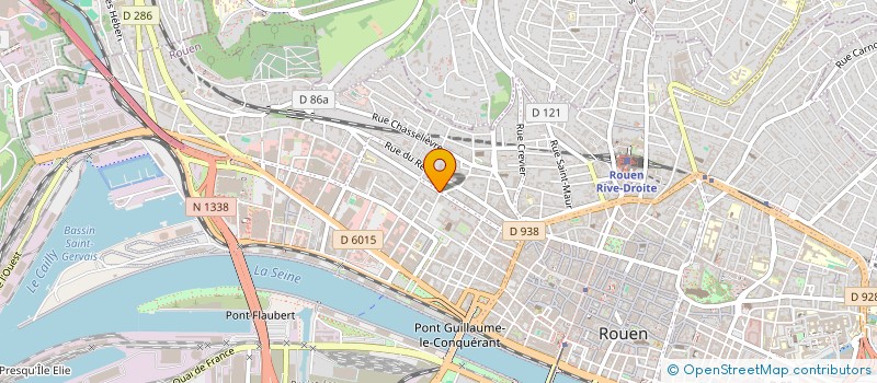 localisation de l'entreprise MONSIEUR DAVID DUCARROIR  ROUEN