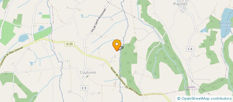 localisation de l'entreprise MONSIEUR DAVID DUCASSE  GIMAT