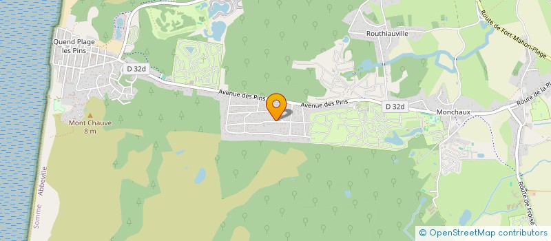 localisation de l'entreprise MONSIEUR DAVID DUCONSEILLE  QUEND