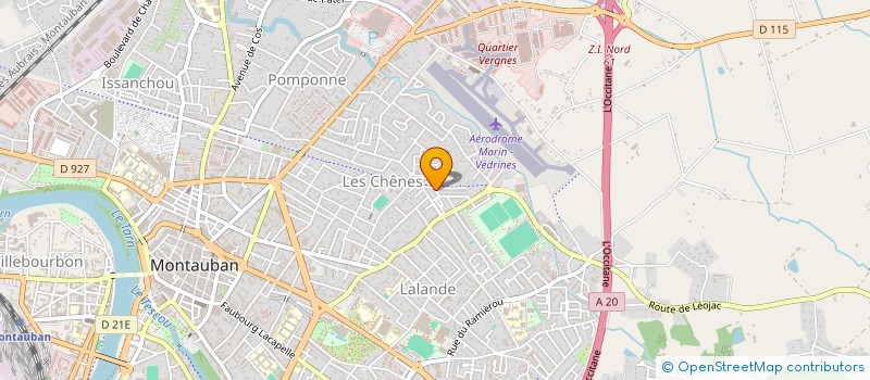 localisation de l'entreprise MONSIEUR DAVID DUCROS à MONTAUBAN