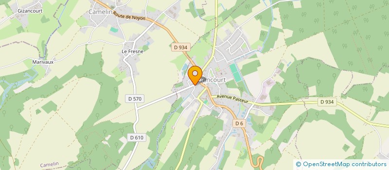 localisation de l'entreprise MONSIEUR DAVID DUFEUX à BLERANCOURT
