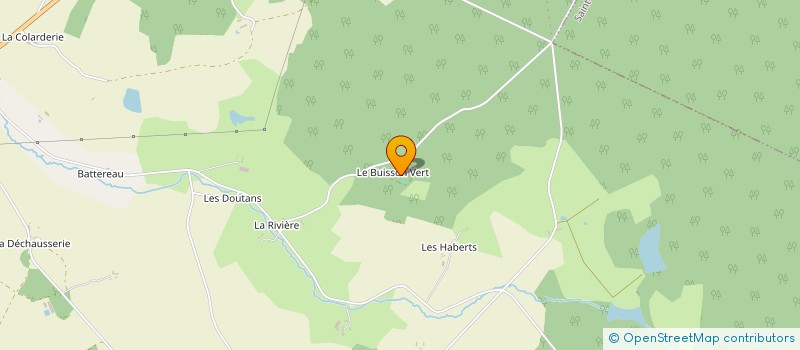 localisation de l'entreprise MONSIEUR DAVID DUFUS  LAVAU