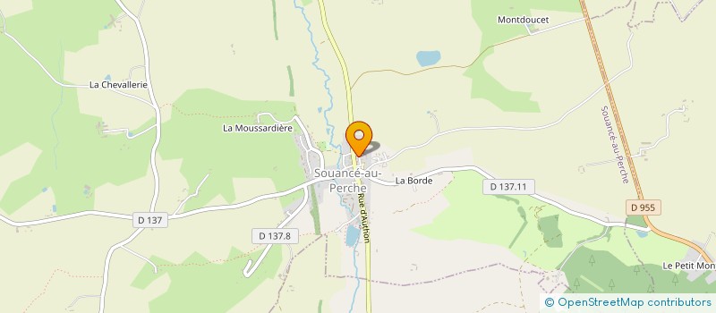 localisation de l'entreprise MONSIEUR DAVID DUIGOU à SOUANCE-AU-PERCHE