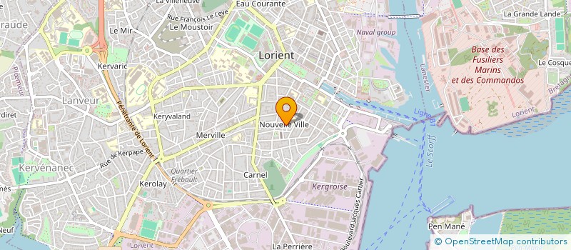 localisation de l'entreprise MONSIEUR DAVID DUMEIGE  LORIENT