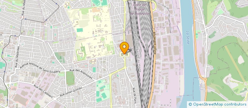 localisation de l'entreprise MONSIEUR DAVID DUMENIL  SAINT-ETIENNE-DU-ROUVRAY