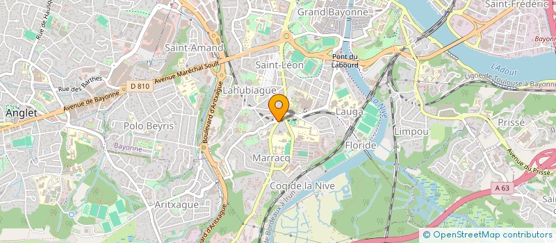 localisation de l'entreprise MONSIEUR DAVID DUMORA à BAYONNE