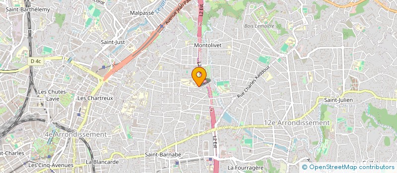 localisation de l'entreprise MONSIEUR DAVID DUMOULIN à MARSEILLE