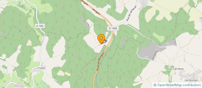 localisation de l'entreprise MONSIEUR DAVID DUMOULIN  MORAS