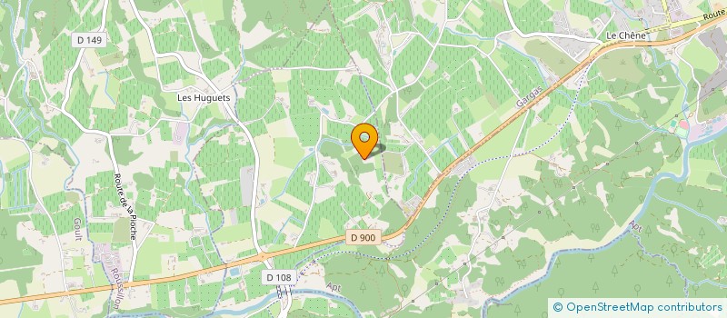 localisation de l'entreprise MONSIEUR DAVID DUNLEAVY  BONNIEUX