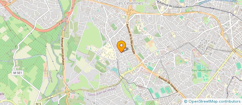 localisation de l'entreprise MONSIEUR DAVID DUONG à MONTPELLIER