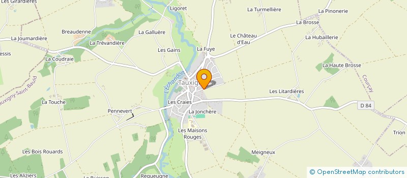 localisation de l'entreprise MONSIEUR DAVID DUPIN  SUBLAINES