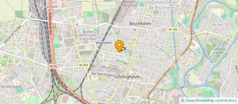 localisation de l'entreprise MONSIEUR DAVID DUPIN  SCHILTIGHEIM