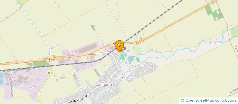 localisation de l'entreprise MONSIEUR DAVID DUPORT  CONNANTRE