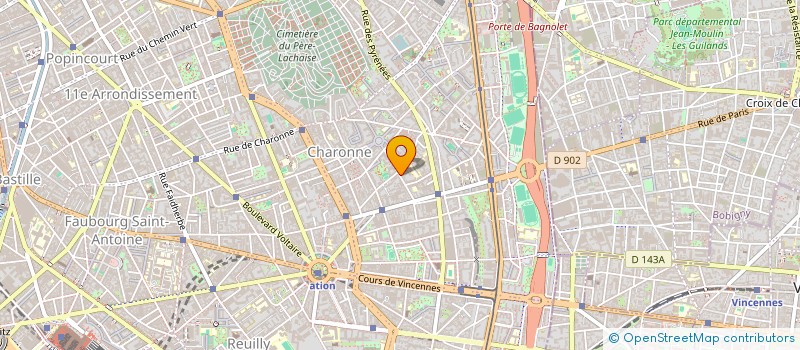 localisation de l'entreprise MONSIEUR DAVID DUPUIS  PARIS