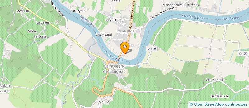 localisation de l'entreprise MONSIEUR DAVID DURAND à SAINTE-TERRE