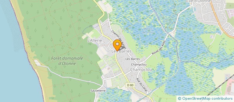 localisation de l'entreprise MONSIEUR DAVID DURAND  SAINT-MATHURIN