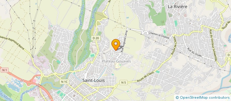 localisation de l'entreprise MONSIEUR DAVID DURANDEAU à SAINT-LOUIS