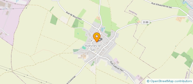 localisation de l'entreprise MONSIEUR DAVID DUTOUQUET à AVESNES-LE-SEC