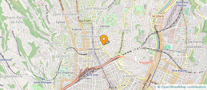 localisation de l'entreprise MONSIEUR DAVID EASTHAM  NICE