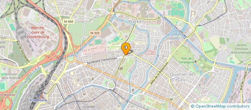 localisation de l'entreprise MONSIEUR DAVID ELMKIES  STRASBOURG