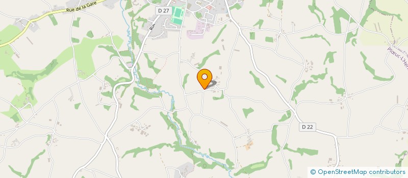 localisation de l'entreprise MONSIEUR DAVID ELOY  PLOEUC-L'HERMITAGE