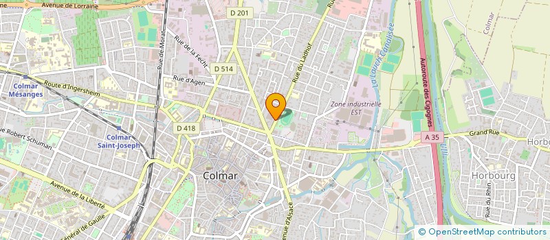 localisation de l'entreprise MONSIEUR DAVID ERTLE  COLMAR