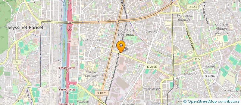 localisation de l'entreprise MONSIEUR DAVID ESTEVE à GRENOBLE