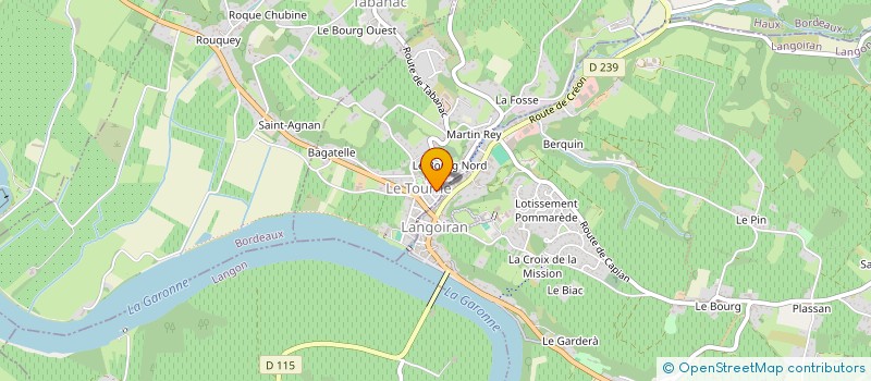 localisation de l'entreprise MONSIEUR DAVID ETCHEVERRY  CREON