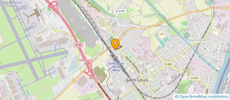 localisation de l'entreprise MONSIEUR DAVID ETINOF  SAINT-LOUIS