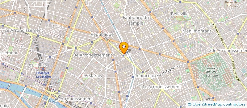 localisation de l'entreprise MONSIEUR DAVID ETTINGER  PARIS