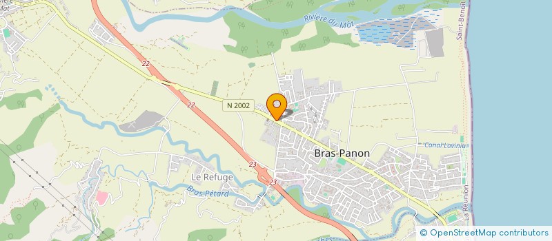 localisation de l'entreprise MONSIEUR DAVID EVANNO  BRAS-PANON