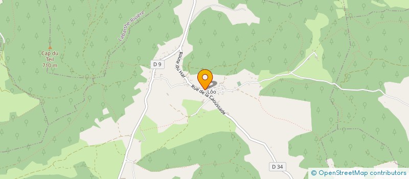 localisation de l'entreprise MONSIEUR DAVID FABARON  SAUVETERRE-DE-COMMINGES