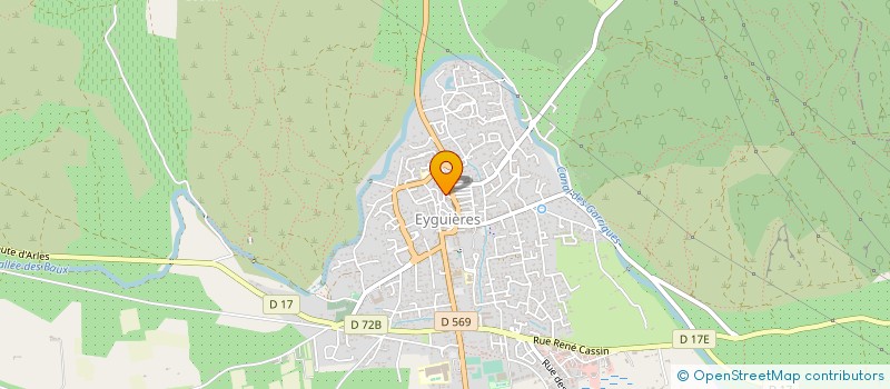 localisation de l'entreprise MONSIEUR DAVID FABREGAT  EYGUIERES