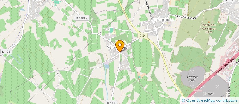 localisation de l'entreprise MONSIEUR DAVID FABREGOUL  ENTRE-VIGNES