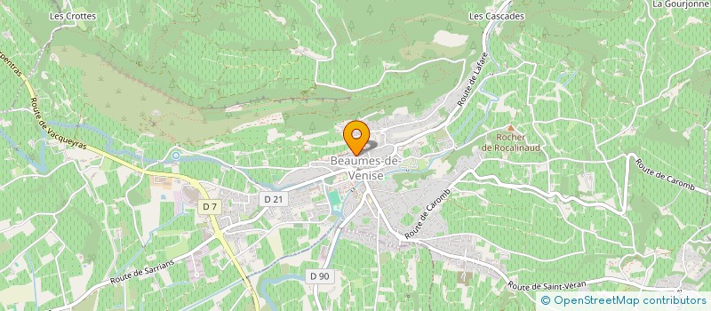 localisation de l'entreprise MONSIEUR DAVID FABRIS  BEAUMES-DE-VENISE