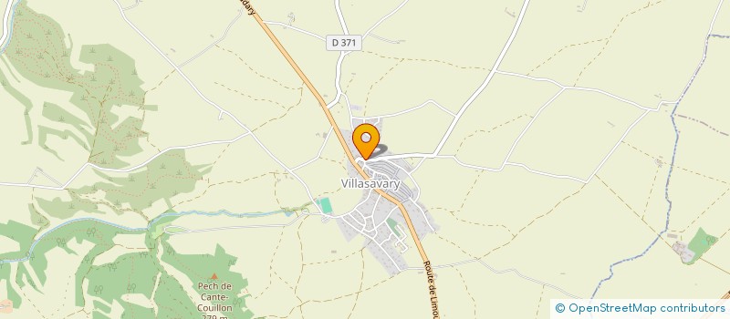 localisation de l'entreprise MONSIEUR DAVID FACON  VILLASAVARY