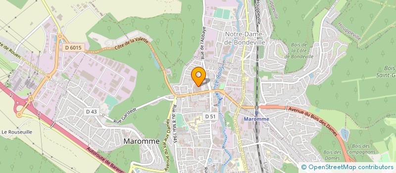 localisation de l'entreprise MONSIEUR DAVID FAIHY  MAROMME