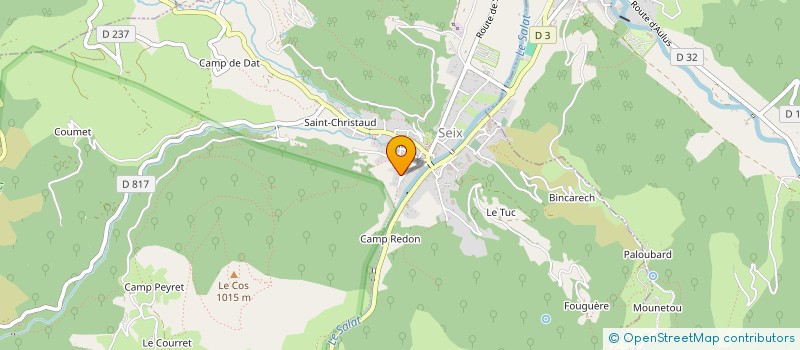 localisation de l'entreprise MONSIEUR DAVID FAIZANT à SEIX