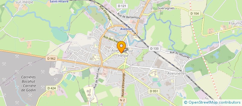 localisation de l'entreprise MONSIEUR DAVID FALCK à AVESNES-SUR-HELPE