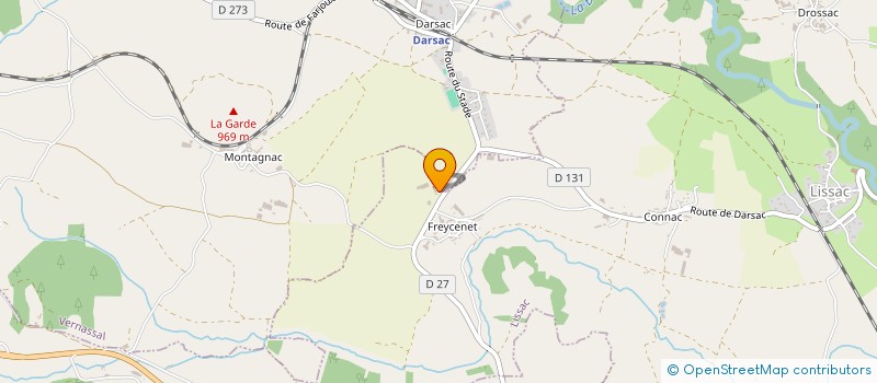 localisation de l'entreprise MONSIEUR DAVID FALGERE  BORNE