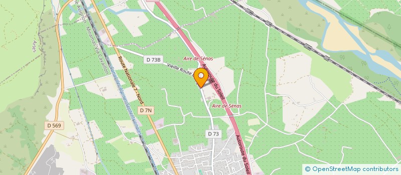 localisation de l'entreprise MONSIEUR DAVID FALZONE  SENAS