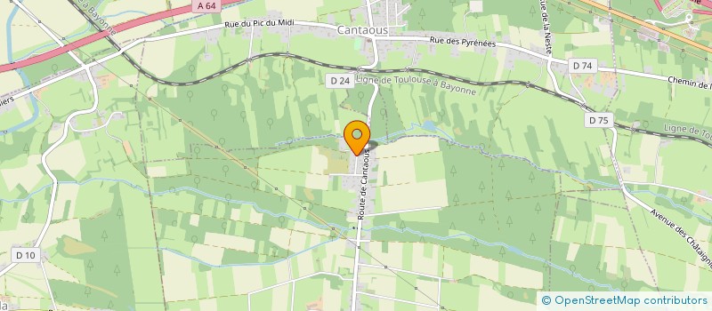 localisation de l'entreprise MONSIEUR DAVID FARGES  TUZAGUET