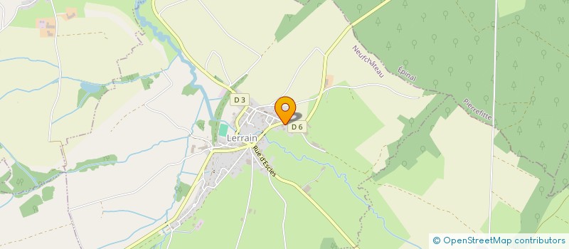 localisation de l'entreprise MONSIEUR DAVID FARON  LERRAIN